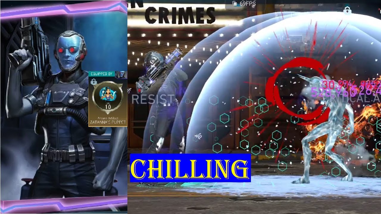 1⭐ Ascended Mr. Freeze chills boss BWL Kingdom of Madness!! Injustice 2 Mobile