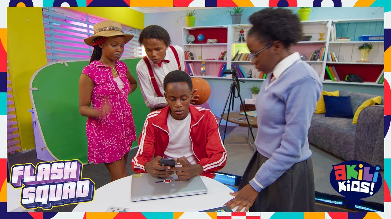 Flash Squad | Episode 1: Gone Phishing | Akili Kids!