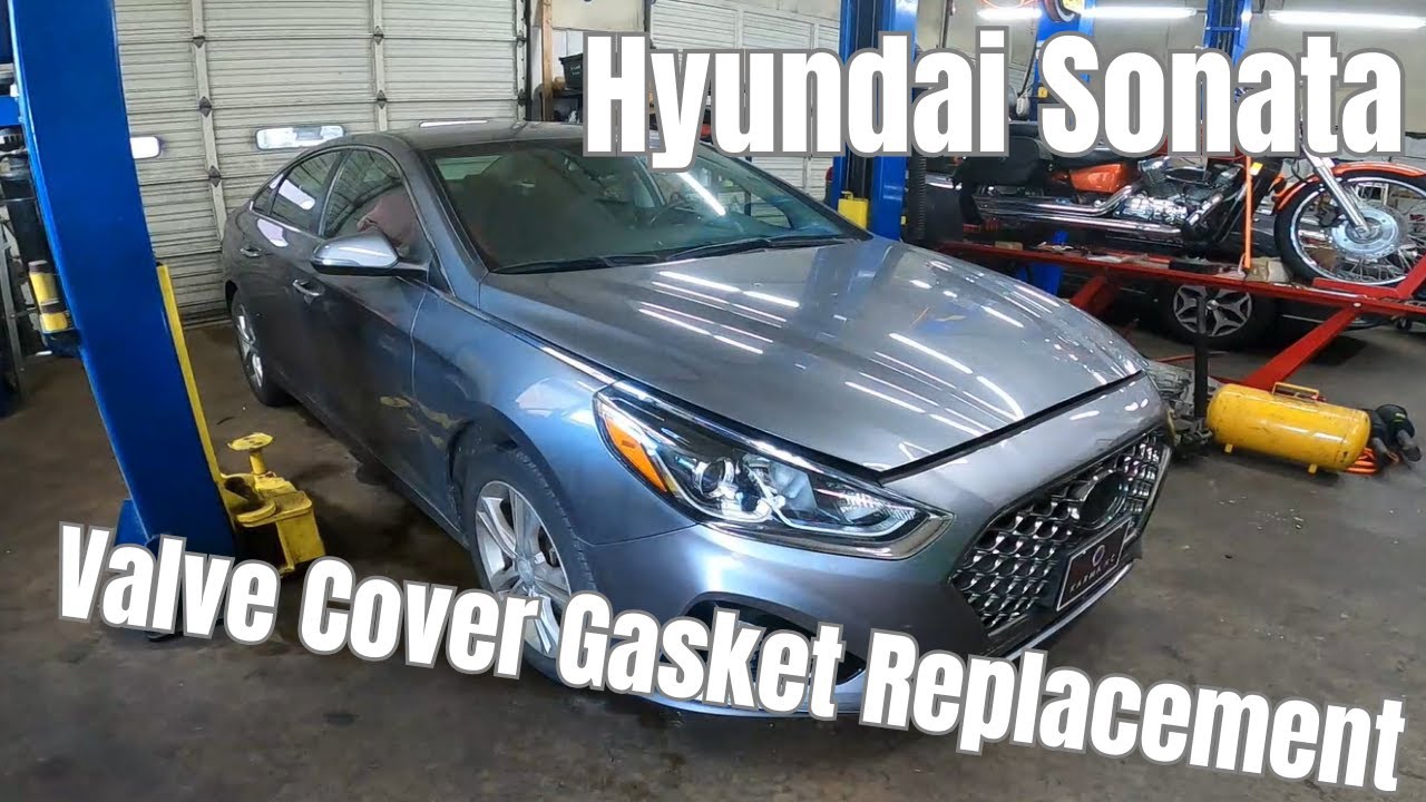 Замена прокладки клапанной крышки Hyundai Sonata 2011–2019
