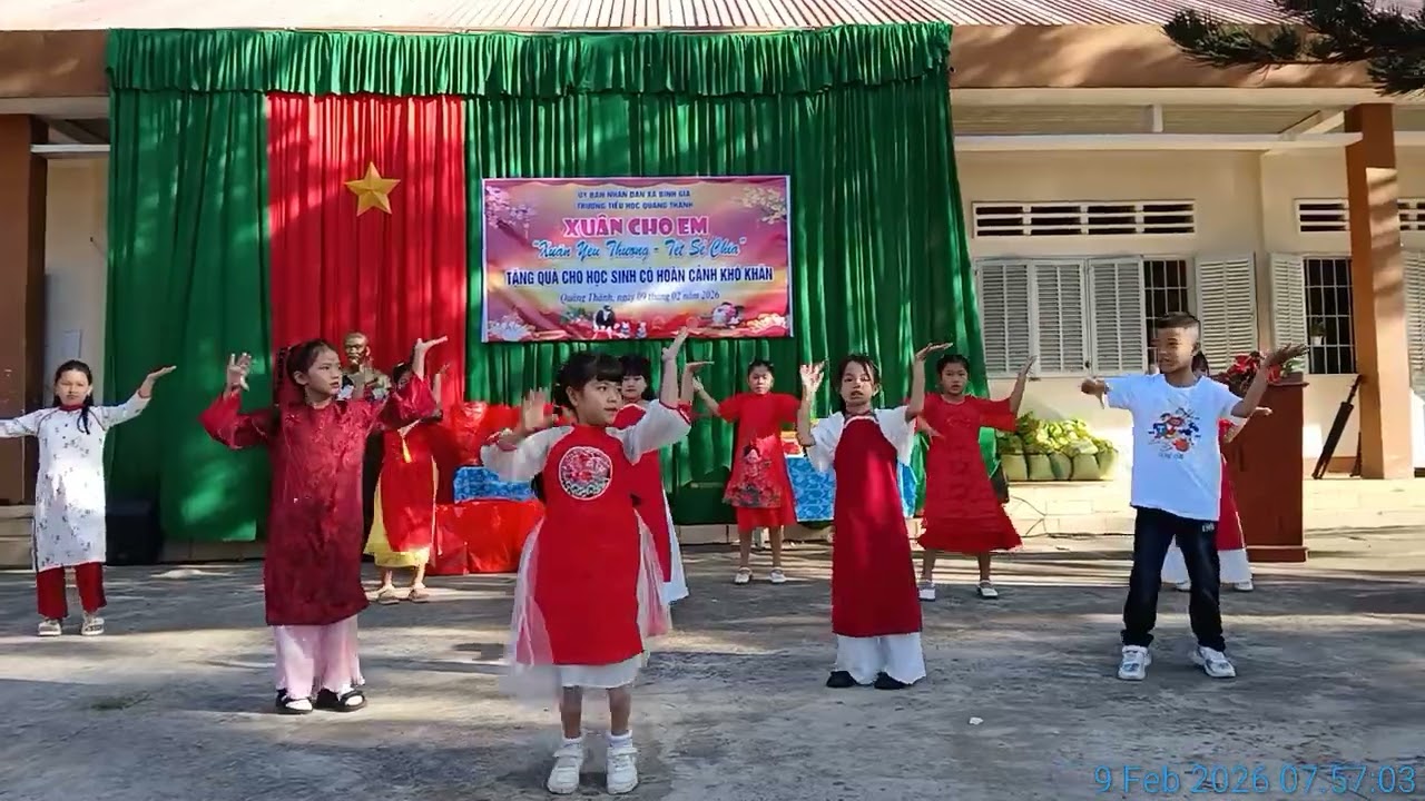 Dân vũ Xuân ấm áp - 3A3