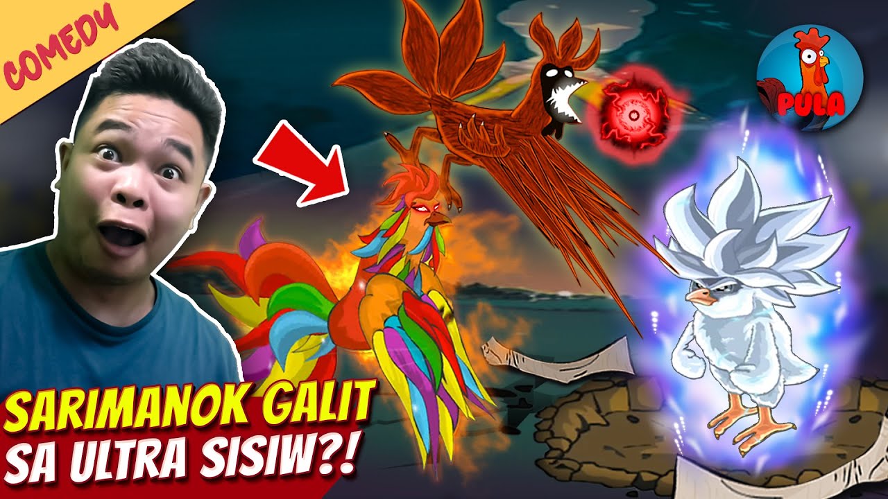Ultra Sisiw Winasak ang Sarimanok at Kyubi! - MANOK NA PULA
