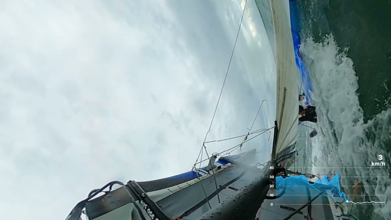 Nacra 15 Pitchpole!