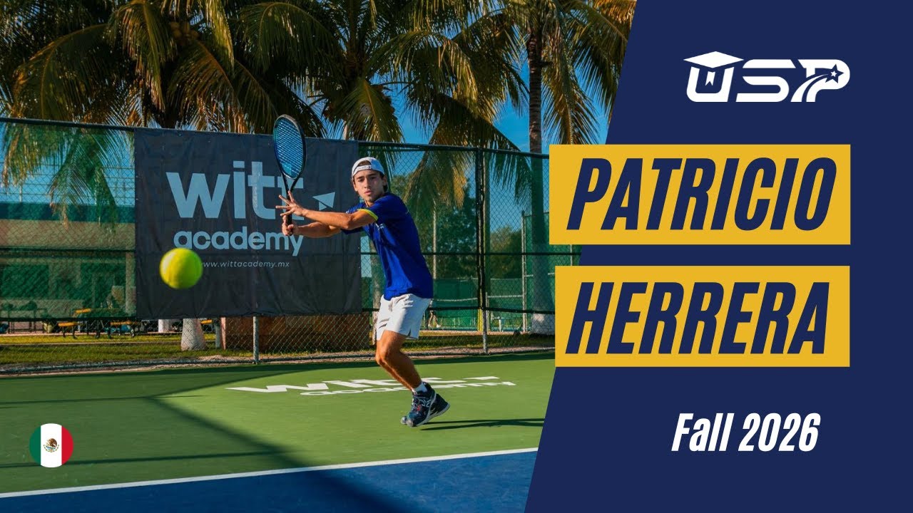 Patricio Herrera - Tennis Recruiting Video - Fall 2026