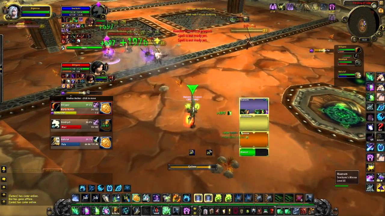 WoW 3v3: 2600+ Resto Druid - KFC vs. RLD