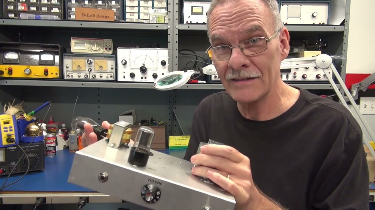 Build a Number 42 tube guitar amp Straight forward design like the classic Fender 5F1 Champ