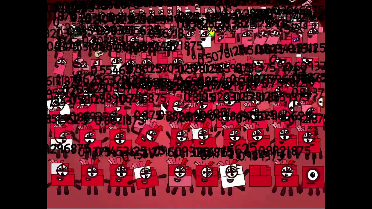 Numberblocks Band 128ths up to 1