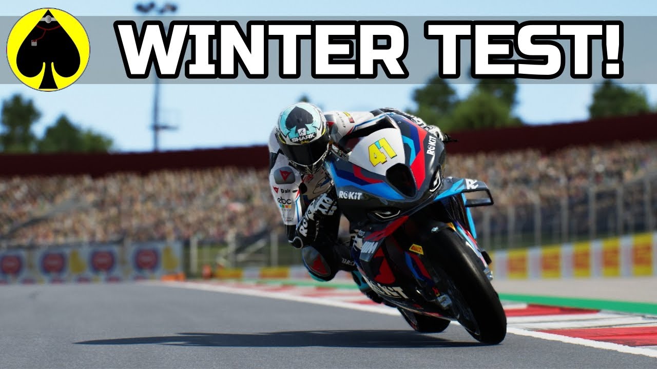 SBK 24 - Career Mode - Winter Test!