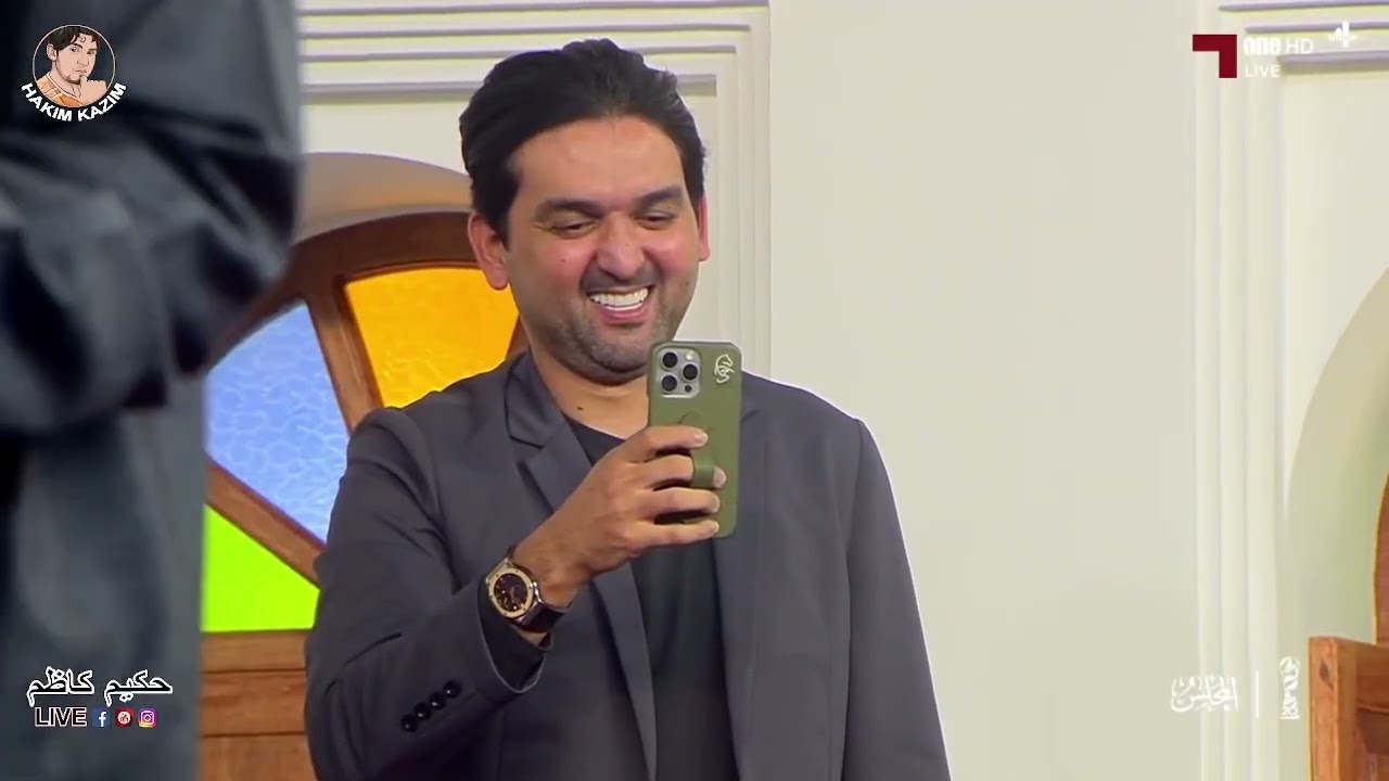 جمهور المنتخب البحريني يدخل للمجلس بهتاف اه يا نشأت 2 كافي لو بعد
