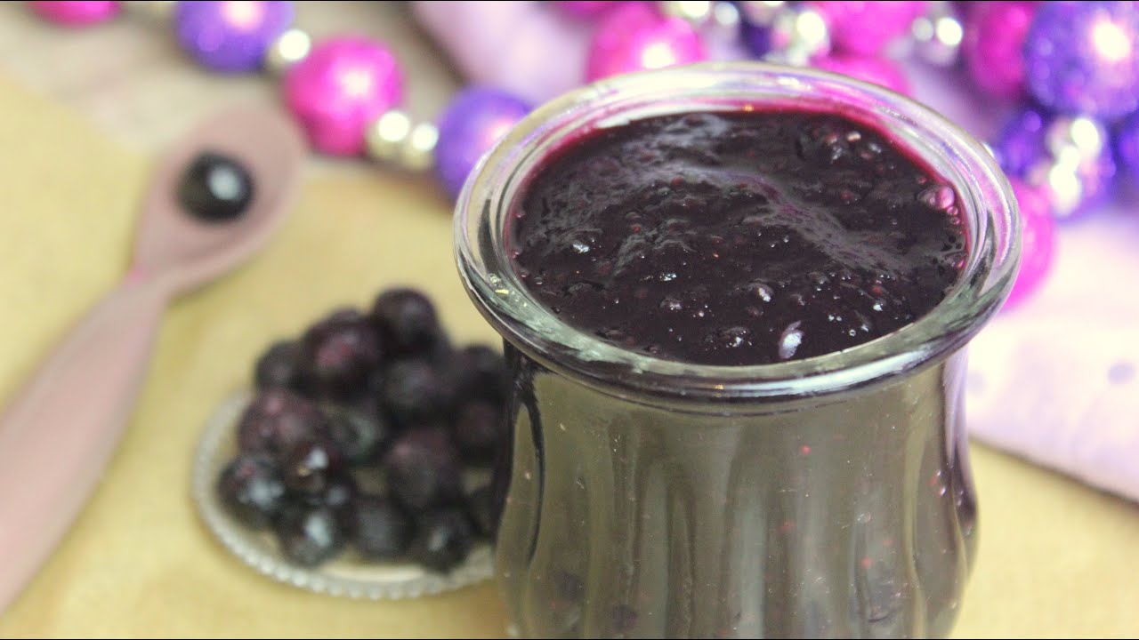 Blaubeer-Chia-Marmelade| zuckerfrei, fruchtig und gesund| aus dem Thermomix TM5 (vegan)