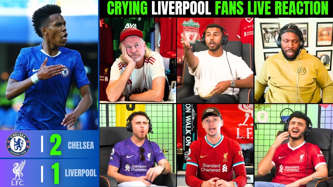 LIVERPOOL FANS DEVASTATED 😭 | REACTION TO CHELSEA 2-1 LIVERPOOL | PREMIER LEAGUE FAN REACTION