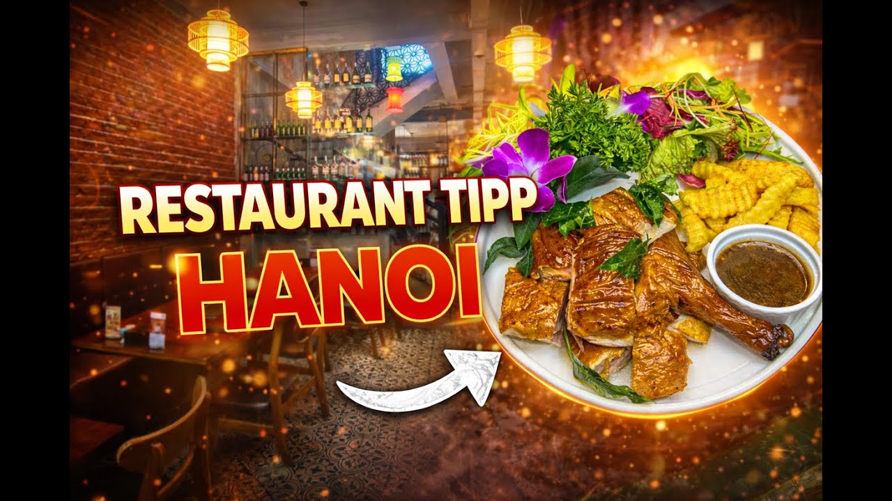 Hanoi Geheimtipp: Dieses Restaurant ist der Wahnsinn! | Vietnam Vlog