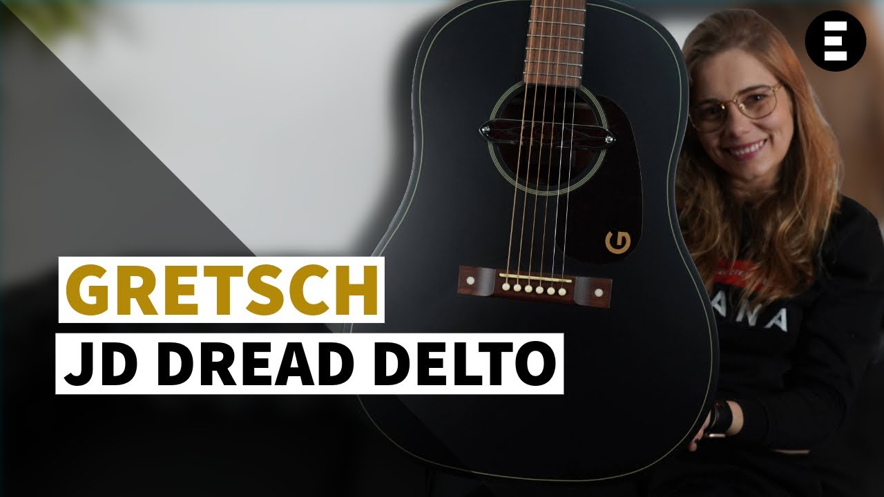 Gretsch JD Dread DELTO TSPG BLKT | EGITANA.pt