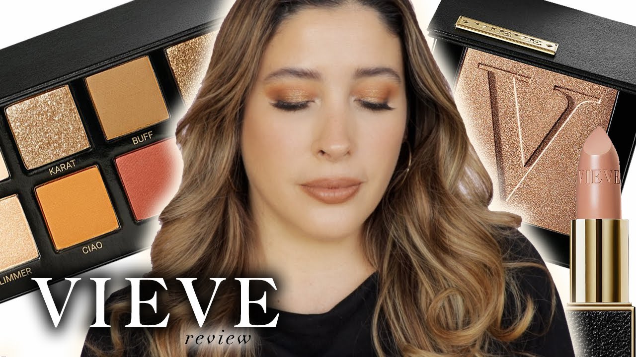 VIEVE MAKEUP REVIEW Jamie Genevieve The Essential Palette Swatches Nova Highlighter @jamiegenevieve
