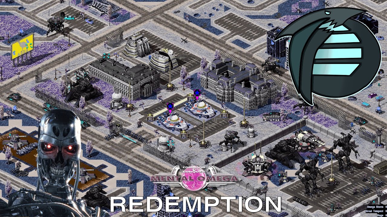 Red Alert 2 | Mental Omega 3.3.6 - Foehn Fan Mission - Terminator Series - Redemption