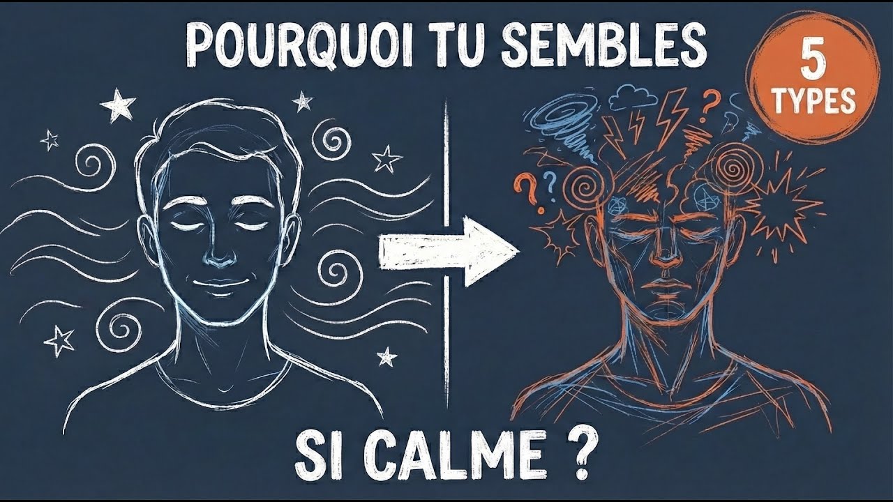 Pourquoi certaines personnes semblent calmes… mais ne le sont pas vraiment.