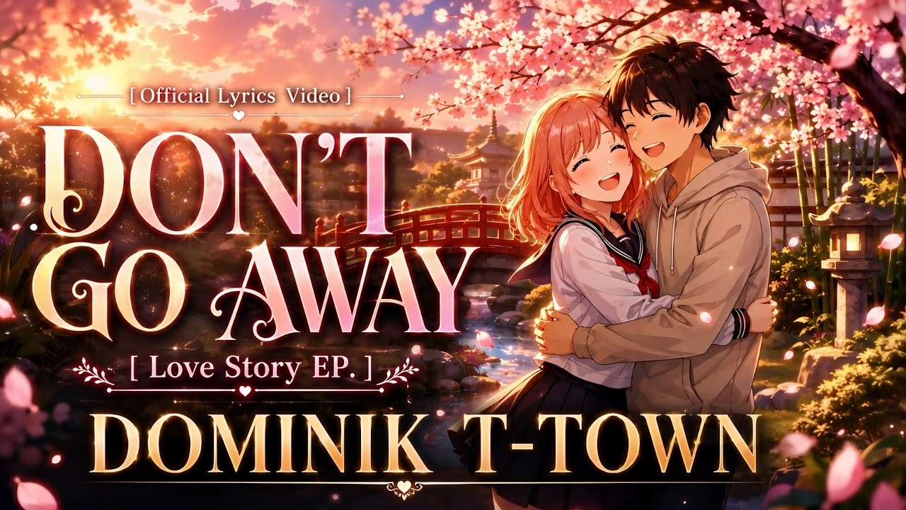 Don't go away [Love story EP. ] | [ Official Lyrics Video] - PoP R&B  