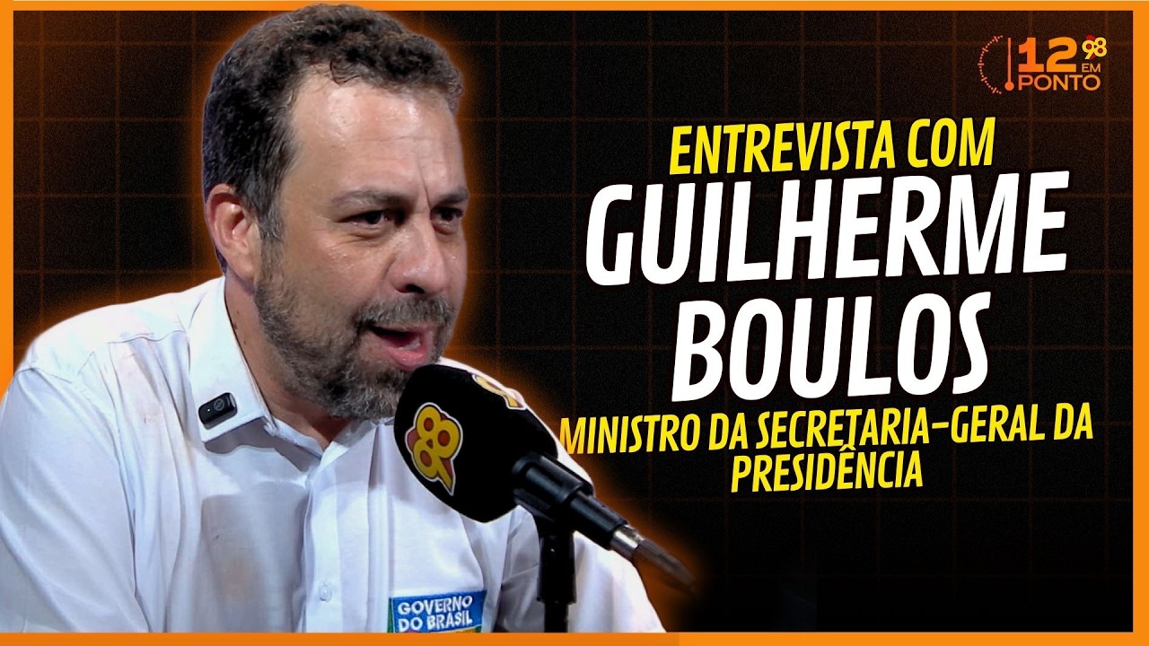 Entrevista com ministro Guilherme Boulos