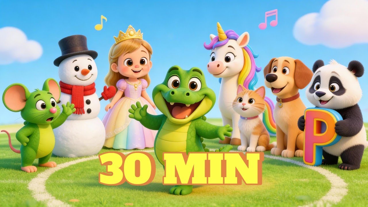Compilation de comptines pour enfants 🎵 30 minutes | Chansons &eacute;ducatives