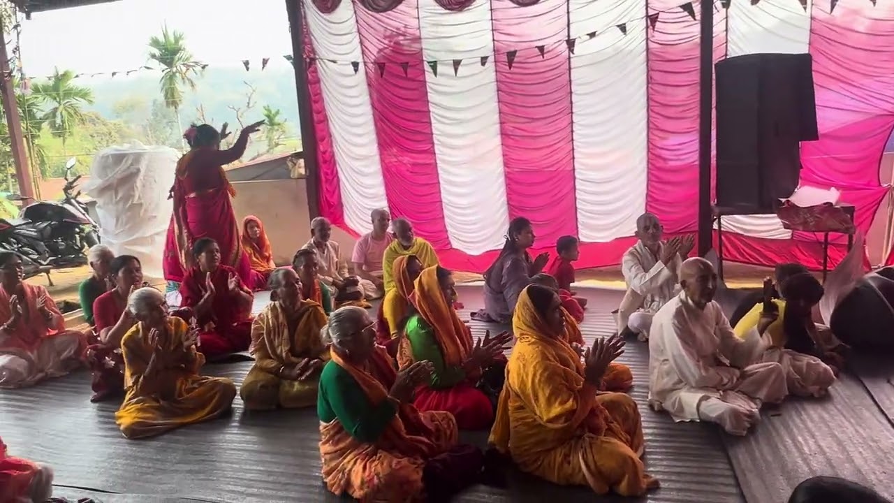 श्रीमद्भागवत सप्ताह ज्ञान महायज्ञ देवघाट धाम तनहु आयोजक : चन्द्रकली सापकोटा