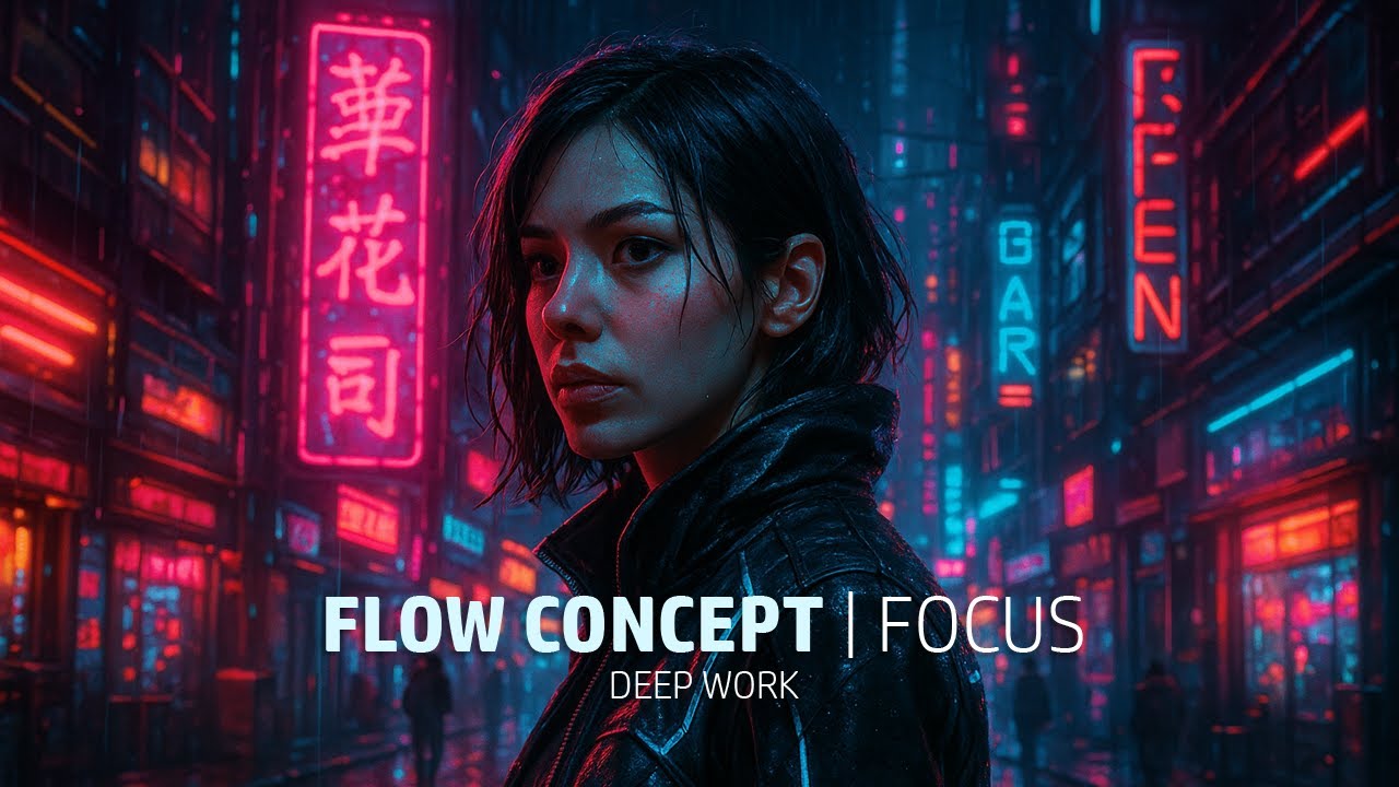 Deep Flow State: Minimal Electronic Focus Music (2 Hours | 4K)
