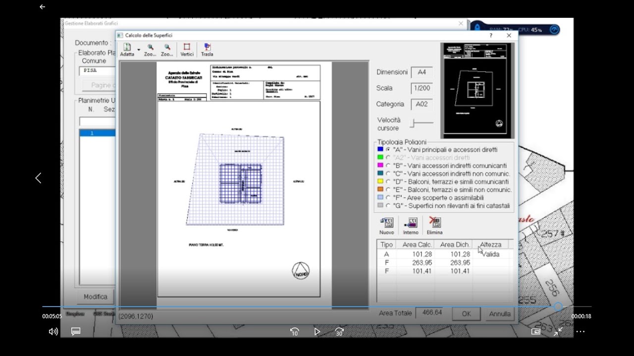 TUTORIAL CATASTO docfa: come disegno i poligoni in dxf (cad)