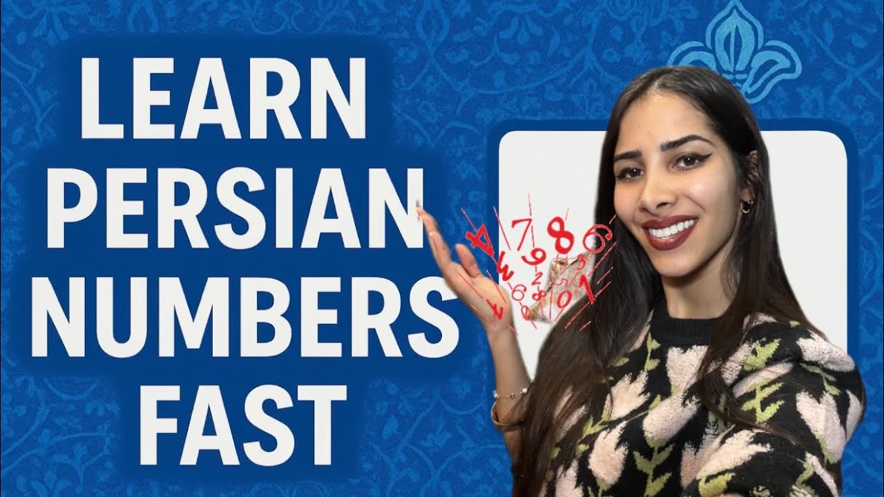 Learn Persian Numbers Fast #farsi #numbers #persian 