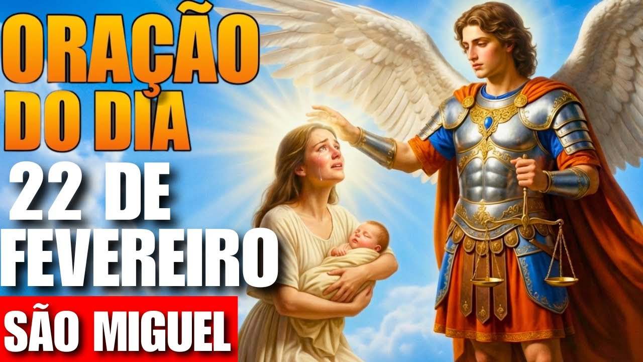 Oração de Hoje a São Miguel Arcanjo 💫 Reze Comigo?