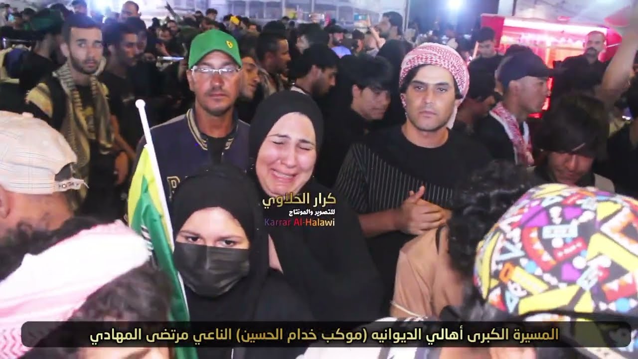 شاهد ماذا فعل مرتضى المهادي في كربلاء بكاءجميع الحاضرين الله يعين الفاكد عزيز