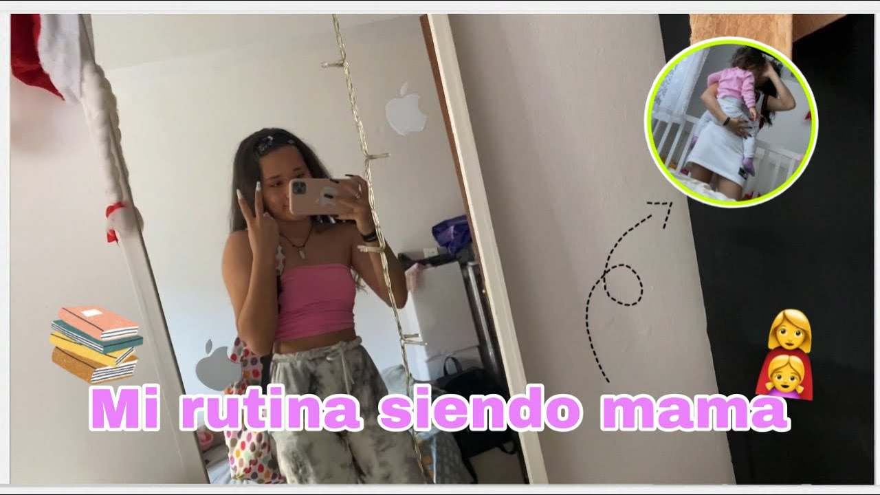 MI RUTINA DE MAÑANA PARA EL INSTITUTO👩‍👧🏢// Mamá adolescente || Majo Martínez