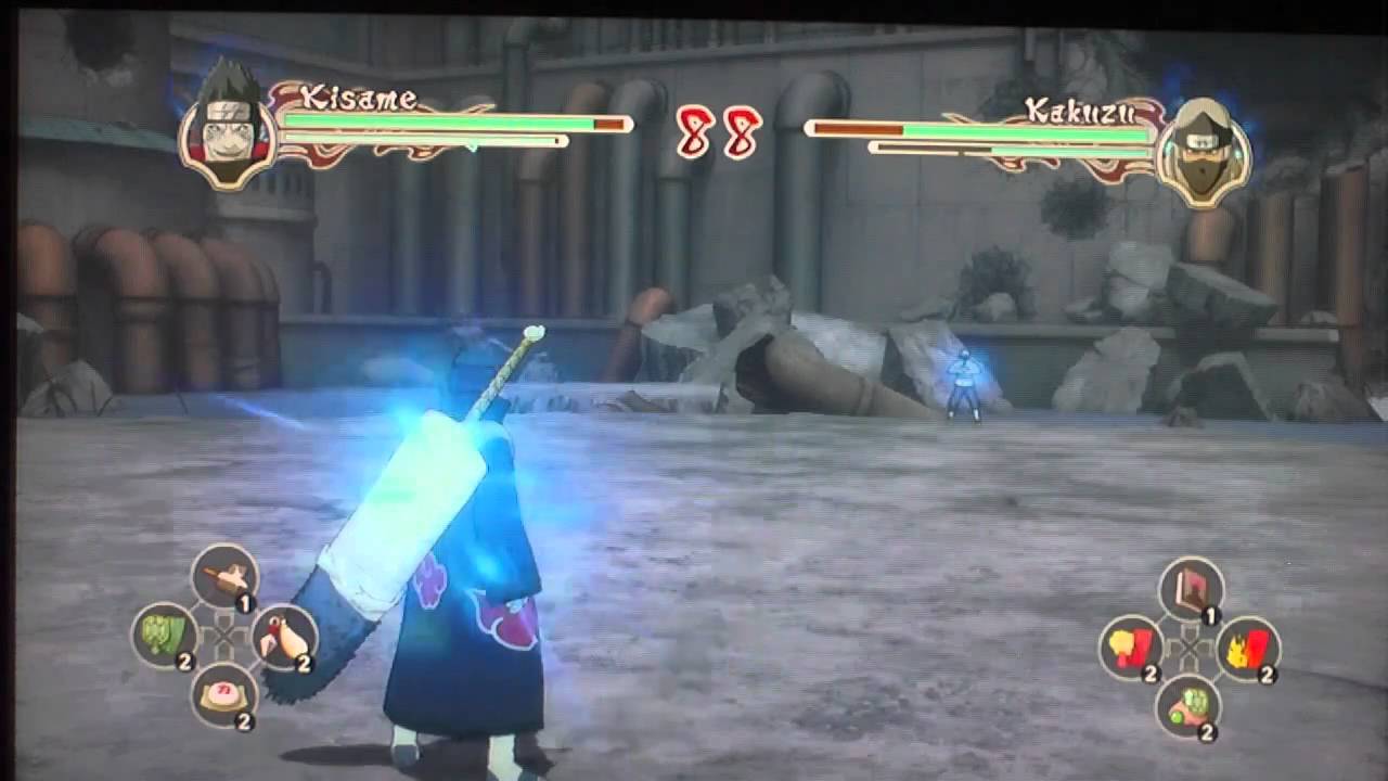 Kisame vs. Kakuzu HD 720p Ultimate Ninja Storm 2