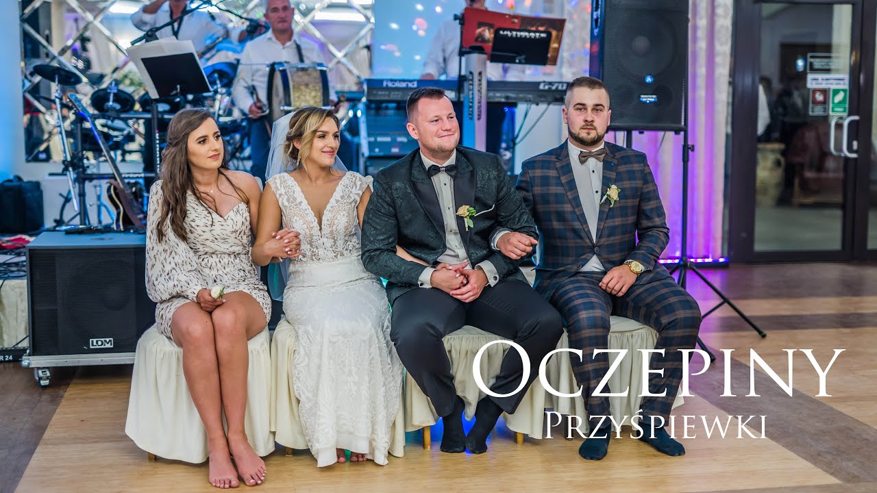 ŁOWICKIE PRZYŚPIEWKI OCZEPINOWE WESELE Zespół MODAR Sylwia & Kuba ZABAWA WESELNA Sala u REJENTA Głow