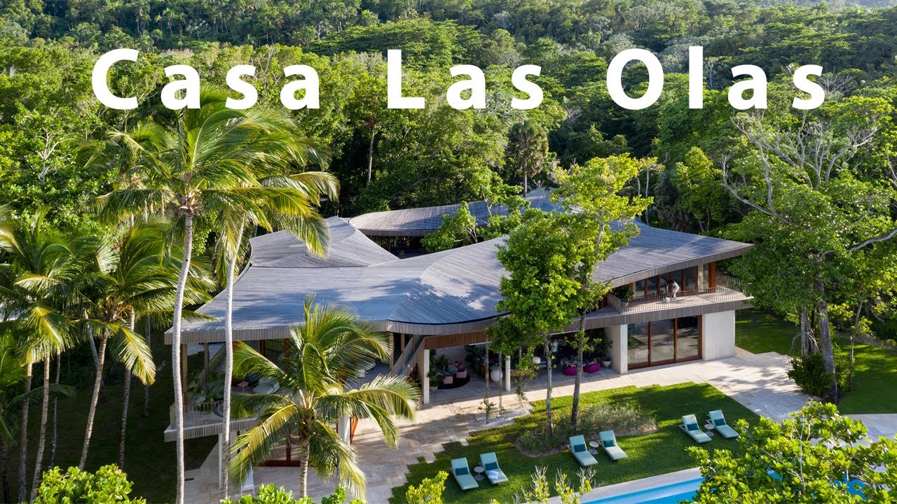 Casa Las Olas, Tropical Courtyard House 20,000-square