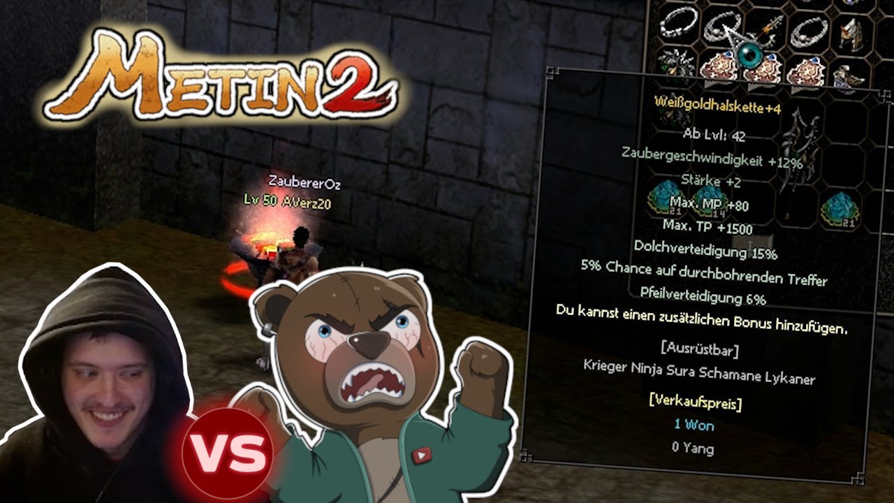 Metin2 EQ BATTLE | VOSSI VS TITANIACREW 2 | Let´s Play Metin2 DE Azrael mit Vossi