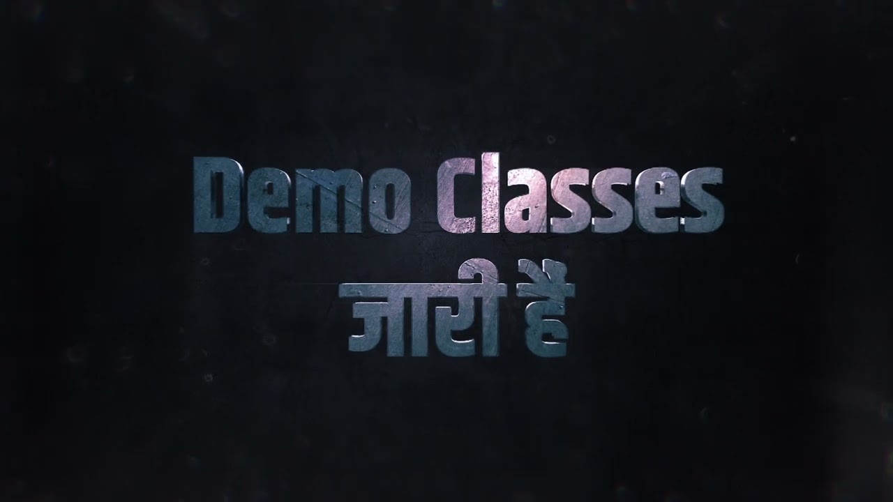 Join Our JEE/NEET DEMO CLASSES Starting from 13 Apr, Thursday