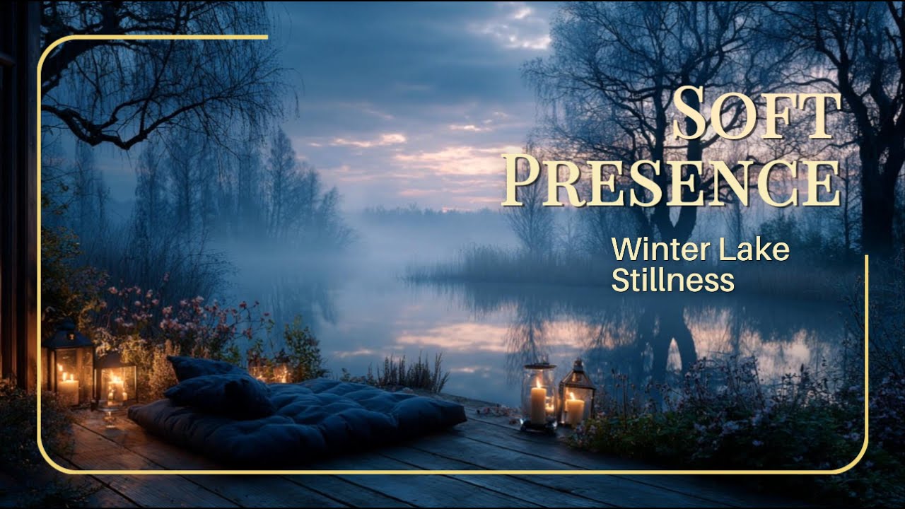 Winter Lake Stillness ❄️ | 1 Hour Deep Calm for Mind, Body & Soul