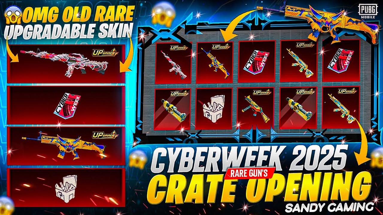 OMG!! OLD RARE UPGRADABLE FIREARMS SKIN IS BACK | Cyberweek 2025 Crate Opening
