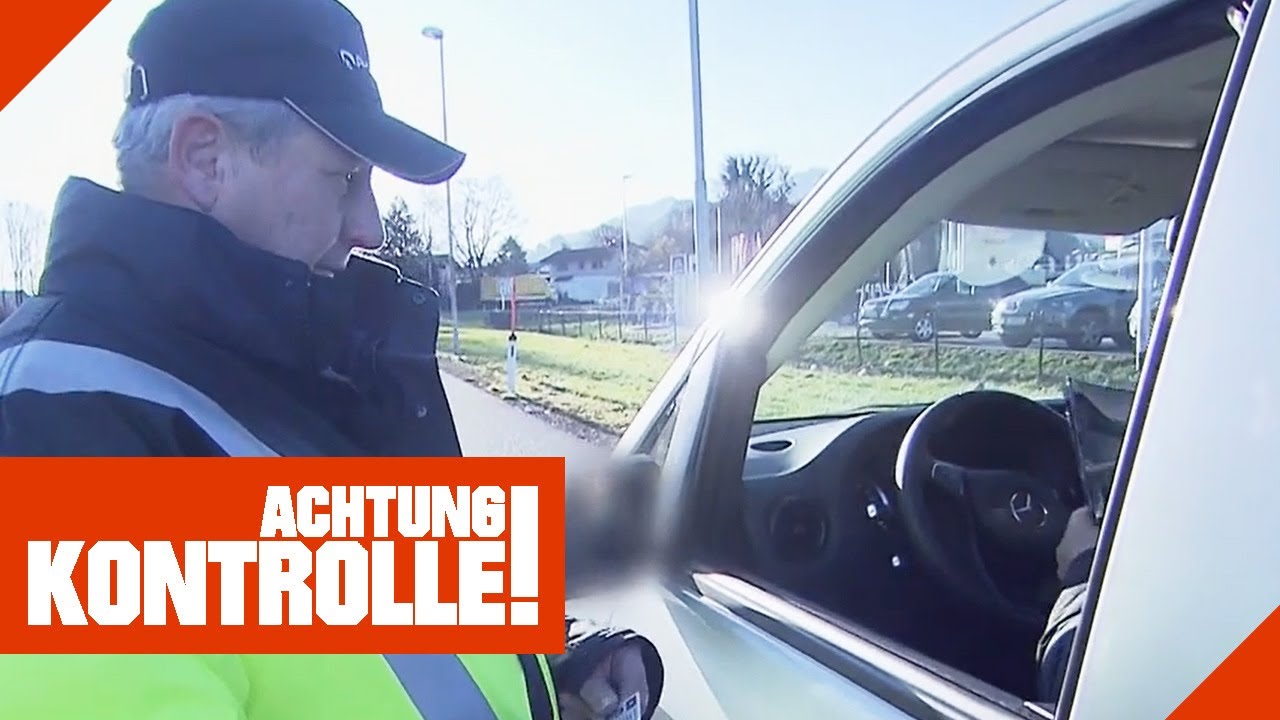 Kontrolle an der Grenze: Touristen haben keine Autobahnvignette | Achtung Kontrolle | Kabel Eins