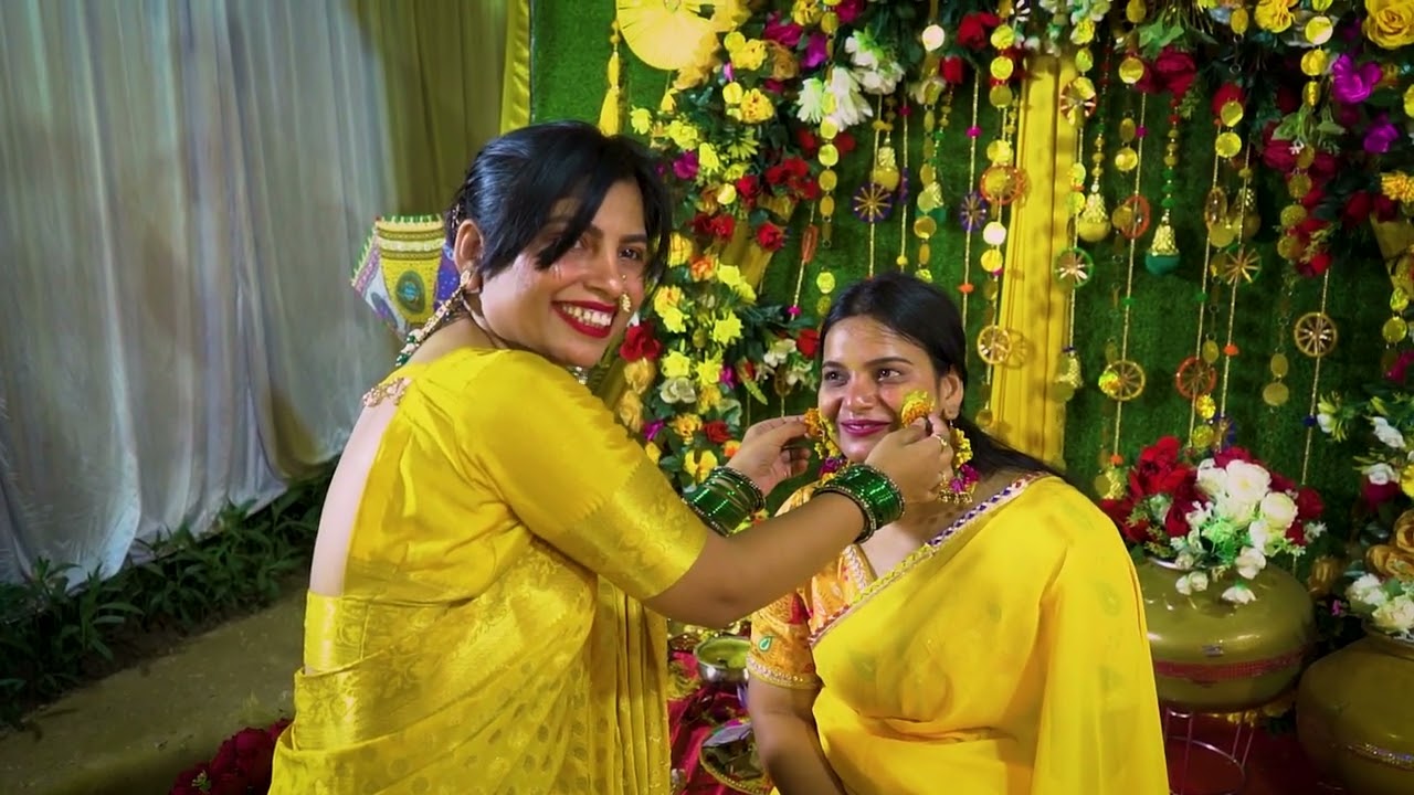 Didi ki haldi function....