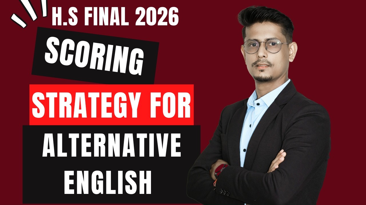 Score 90+ in Alternative English | Class 12 HS Final 2026 Strategy | ASSEB