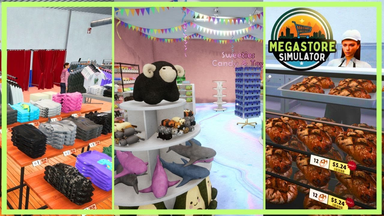 Первый взгляд на Megastore Simulator | Эпизод 1