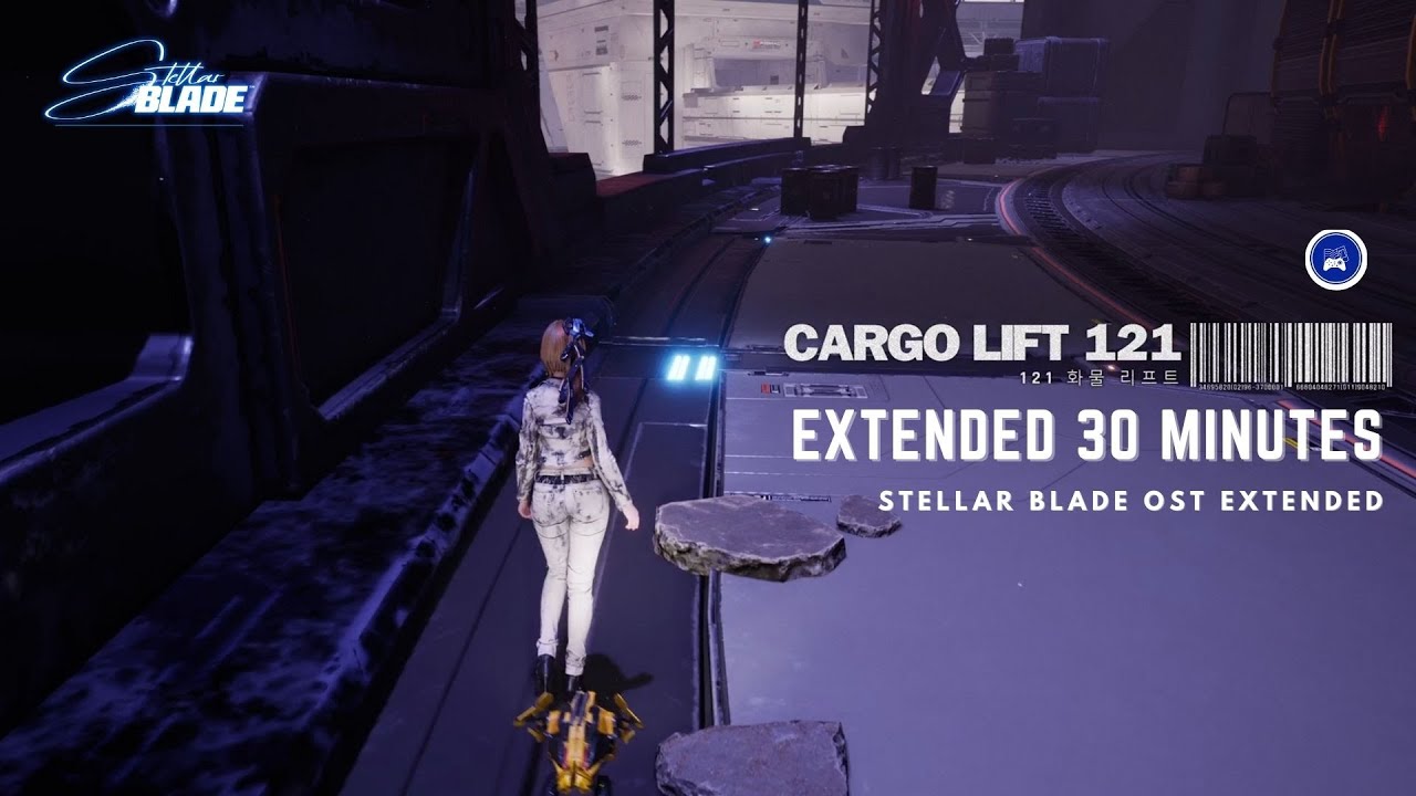 Cargo Lift 121 BGM - Orbit Elevator BGM (Spire 4)  : Stellar Blade OST Extended 30 min [4K HQ]