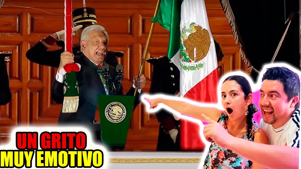 Asi FUE nuestra REACCIÓN l GRITO de INDEPENDENCIA MEXICO | 15 DE SEPTIEMBRE | ULTIMO GRITO DE AMLO