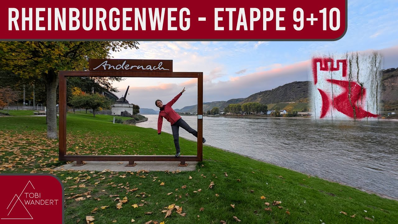 Auf dem Rheinburgenweg - Etappe 9+10 (Winningen - Bassenheim - Andernach)
