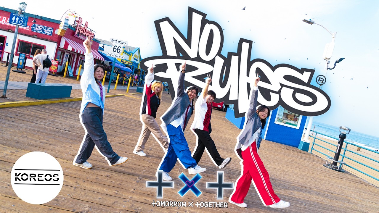[KPOP IN PUBLIC LA] TXT (투모로우바이투게더) - ‘No Rules’ Dance Cover 댄스커버 | Koreos