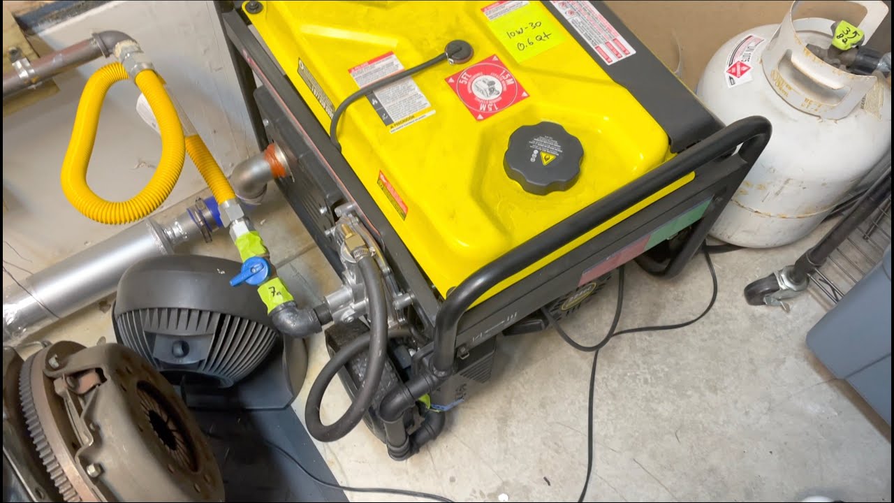 Home Repair  - Champion generator hard to start after natural gas conversion