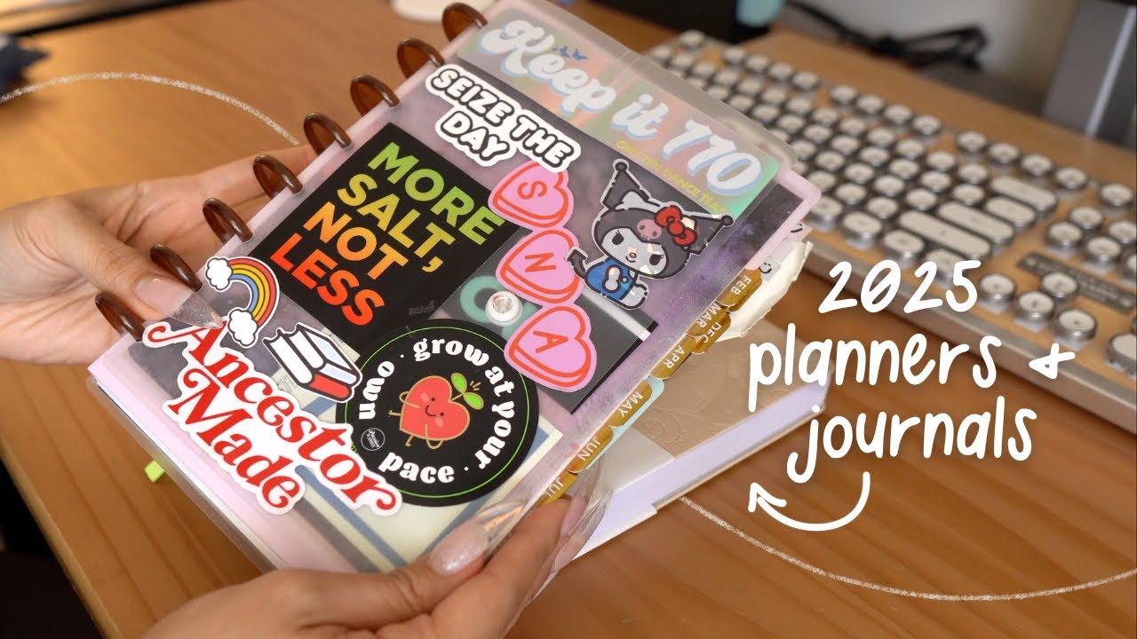 2025 Planners & Journals (Perfect for a tired mom 😴📚)