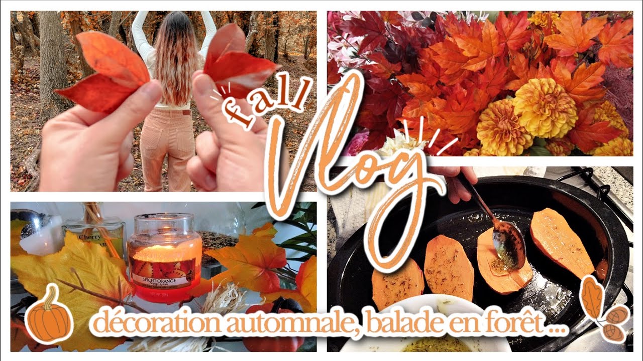 FALL WEEKLY VLOG #4 🍂 - DÉCORATION D'AUTOMNE, BALADE EN FORÊT, RETOUR DE COURSES..🍁⎜TellementMaëva