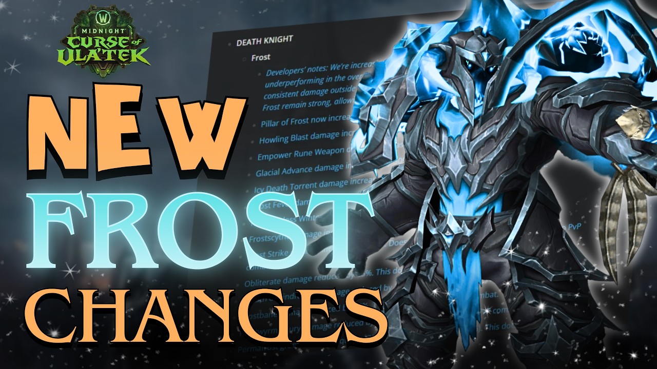 BUFFS AND NERFS EVERYWHERE?! / Frost DK 12.1 Update / Midnight Season 2 PTR