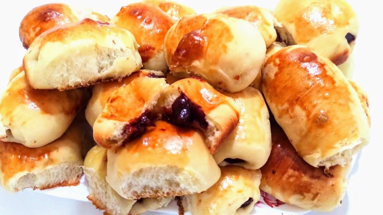Pãozinho recheado com goiabada super fofinho