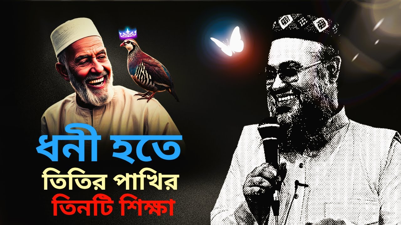 জীবন বদলে দেবার মতো ভিডিও | তিতির পাখির শিক্ষা | প্রফেসর মোখতার আহমেদ | professor Mokhtar ahmed waz